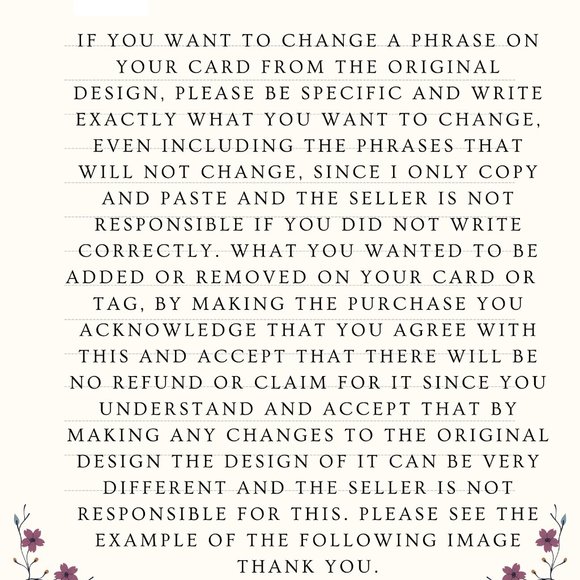 Feminine Insert Packaging For Small Business Thank You Cards - Picture 7 of 14